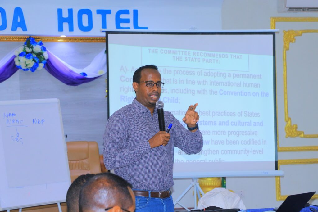 Two Days meeting for Supporting CSOS to advocate for the Government to adopt and implement specific recommendations of the CRC Committee (Concluding Observations)