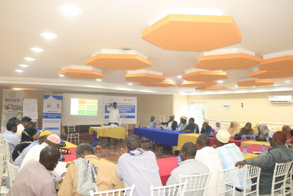 two-day stakeholder meeting for 45 participants from CSOs, religious leaders, media groups and traditional elders on child rights