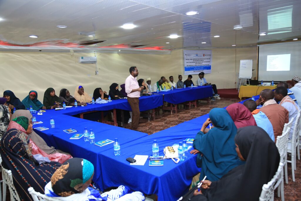 Child Protection Training and the Provision of Basic Handouts implemented by SCRC Funded by German Federal Ministry of Economic Cooperation and SavetheChildren.