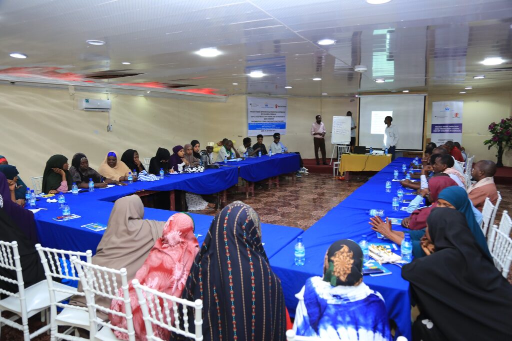 Child Protection Training and the Provision of Basic Handouts implemented by SCRC Funded by German Federal Ministry of Economic Cooperation and SavetheChildren.