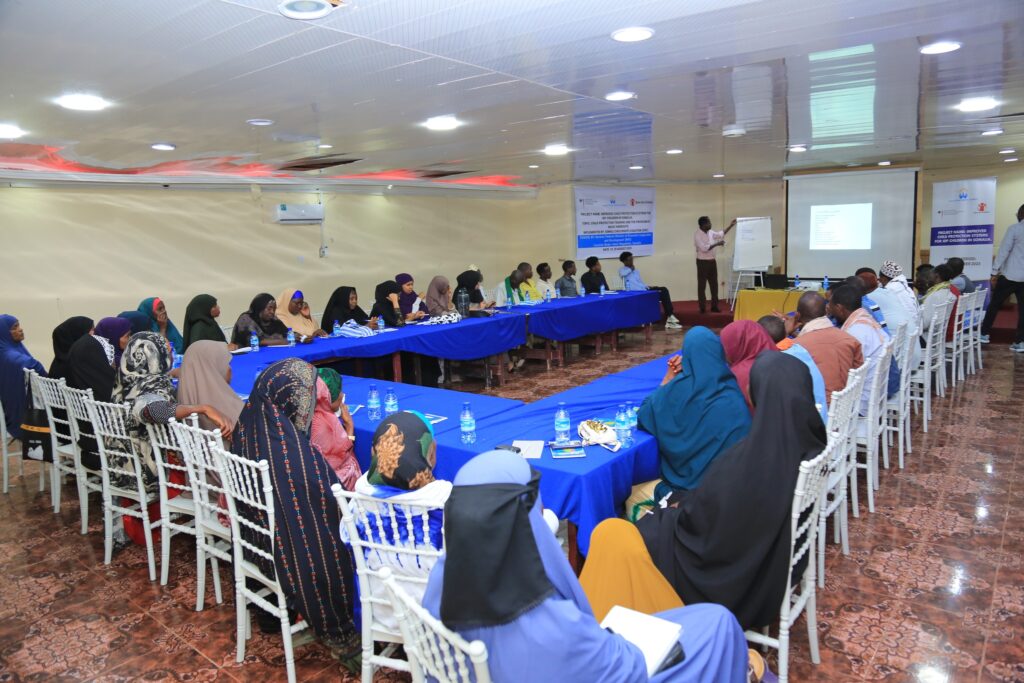 Child Protection Training and the Provision of Basic Handouts implemented by SCRC Funded by German Federal Ministry of Economic Cooperation and SavetheChildren.