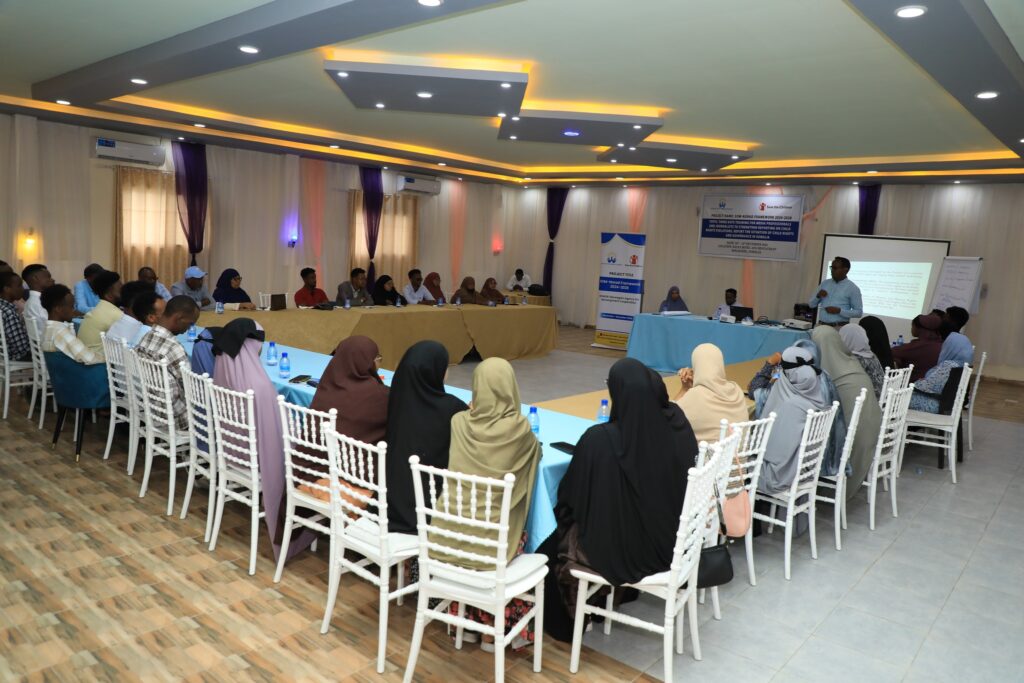 3 Days Training for Media Professionals and Journalists to Strengthen Reporting on Child Rights Violations, Report the situation of child rights and governance in Somalia.