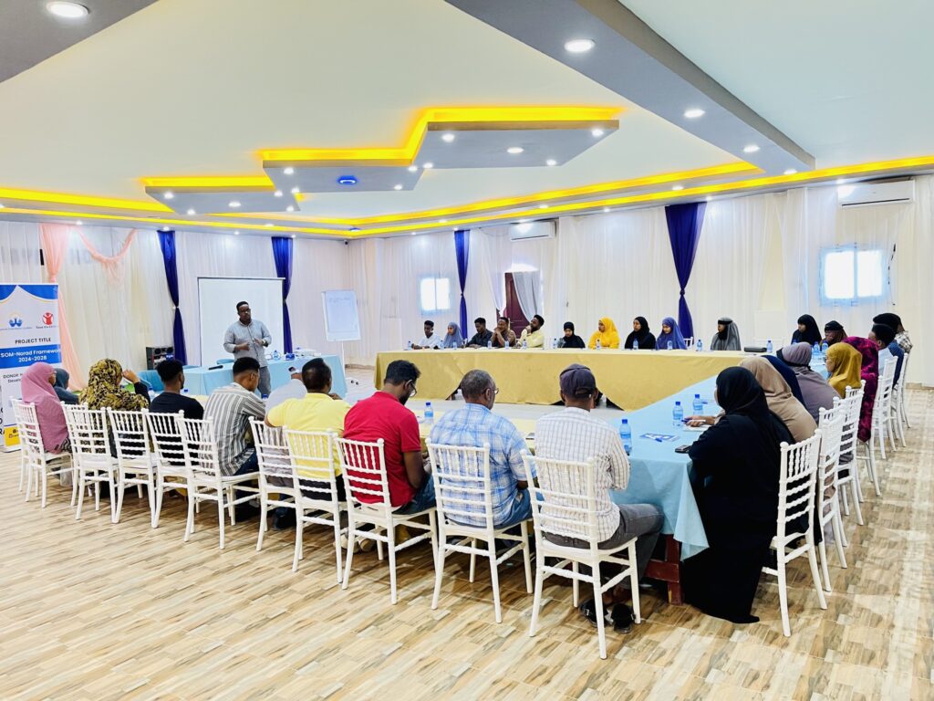3 Days Training for Media Professionals and Journalists to Strengthen Reporting on Child Rights Violations, Report the situation of child rights and governance in Somalia.