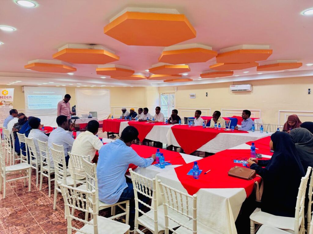 Kicking Off: 3 Days training on inclusive participation & Advocacy on child Protection Tin Somalia!